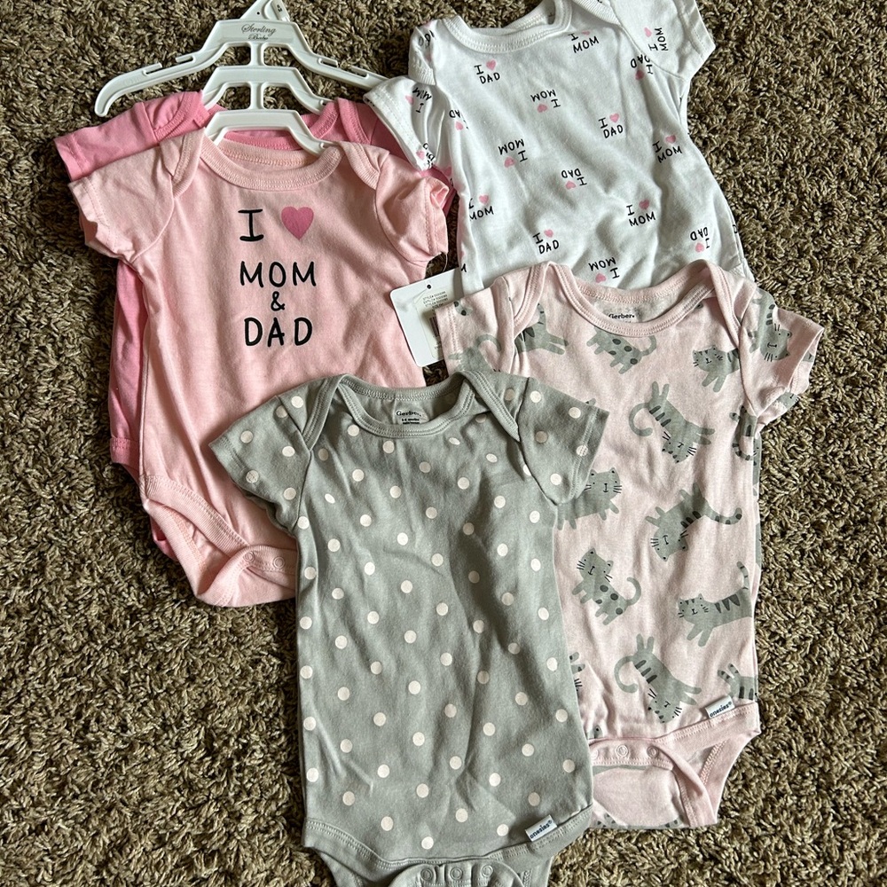 Gerber Baby Onesie Bundle